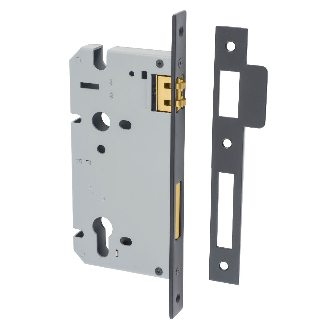 IVER EURO MORTICE LOCK ROLLER 60MM BACKSET