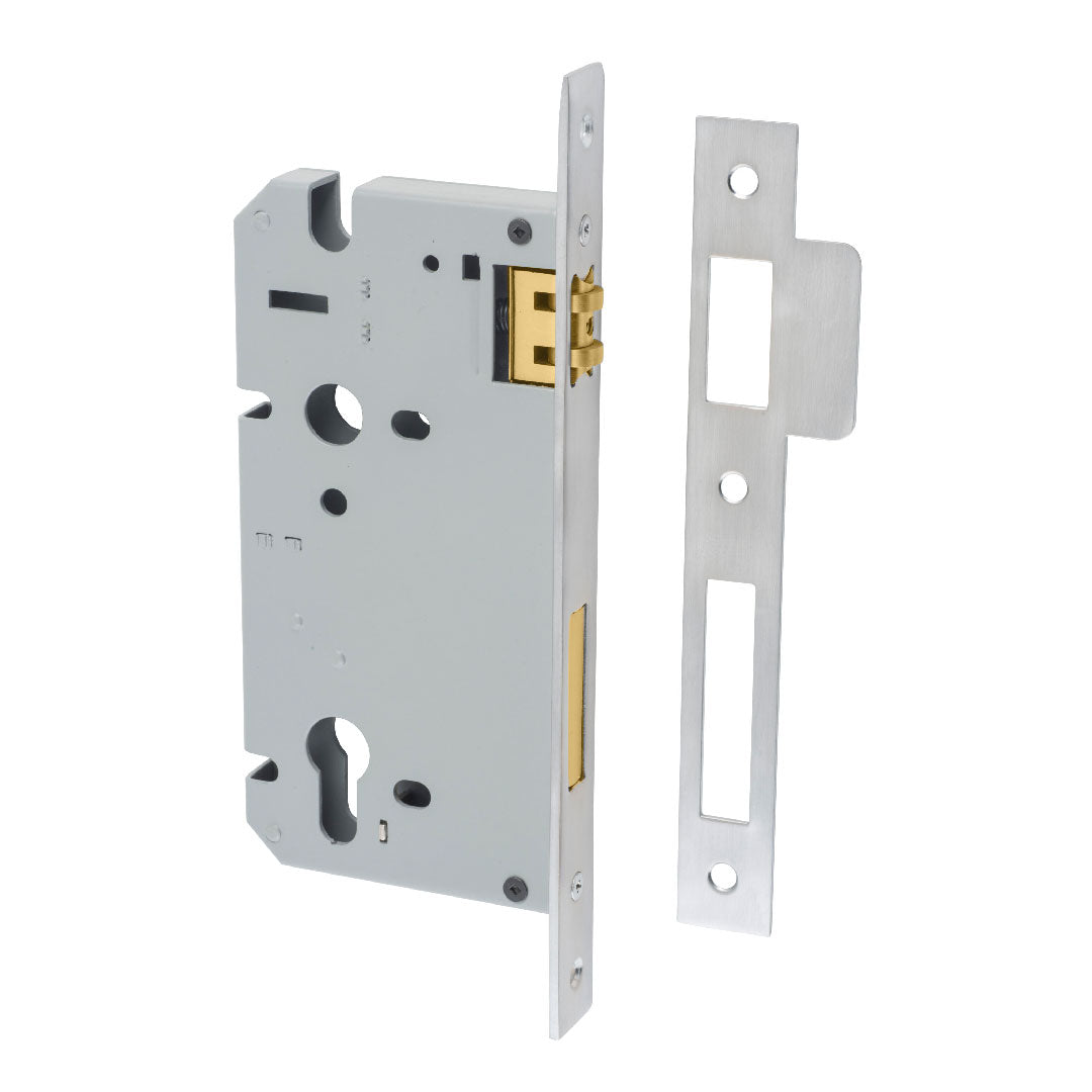 IVER EURO MORTICE LOCK ROLLER 60MM BACKSET