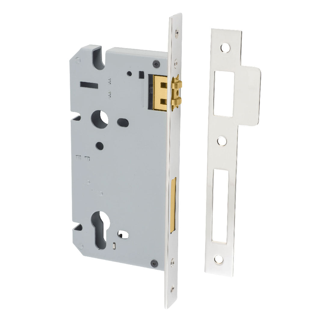 Iver Euro Mortice Lock Roller 60mm Backset