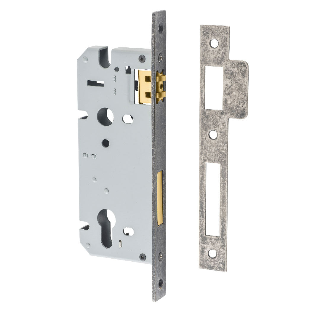 Iver Euro Mortice Lock Roller Rebated 45mm Backset