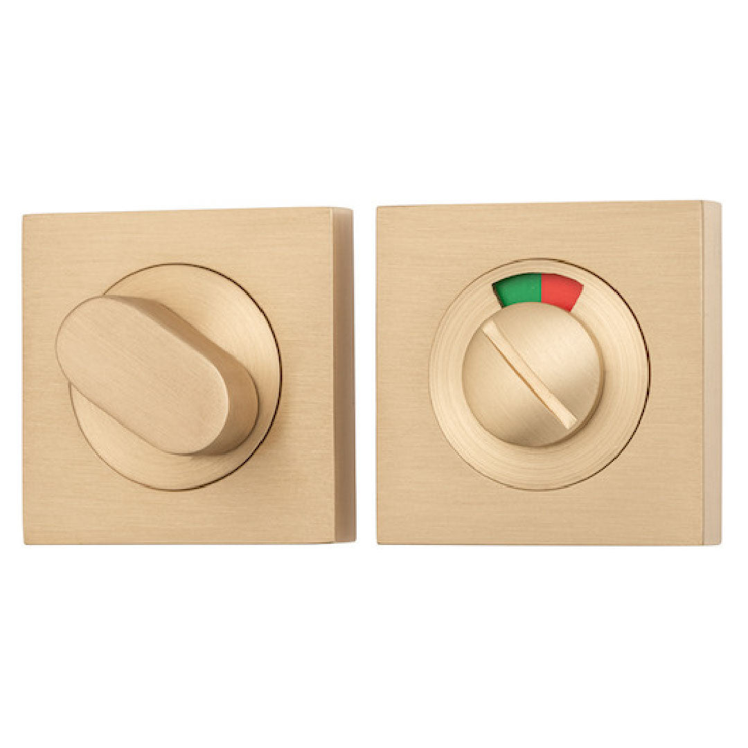 IVER PRIVACY TURN WITH INDICATOR SQ BACKPLATE 52 X 23MM