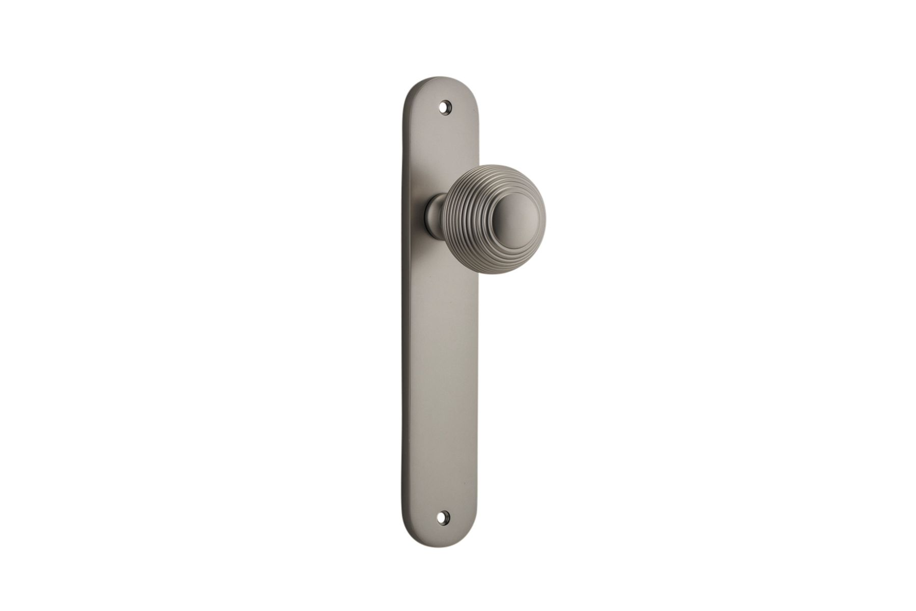 Iver Helsinki Passage Lever Set Oval Backplate 240mm X 40mm X 44mm