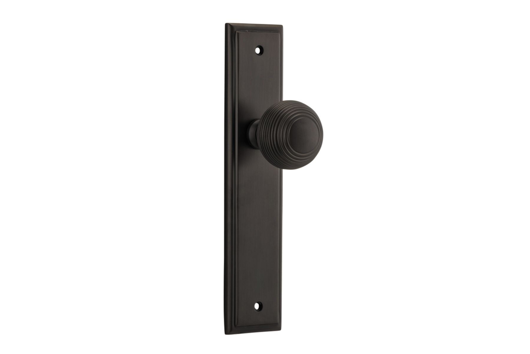 Iver Guilford Passage Knob Set Stepped Backplate 237 X 50 X 75mm