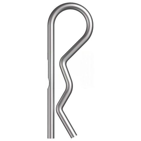 Humpback R-Clip Retaining Pin Zinc Plated