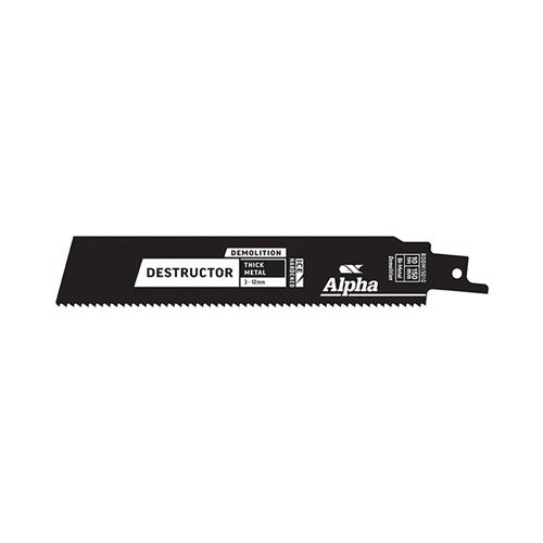 Alpha Destructor Metal Demolition Reciprocating Saw Blades