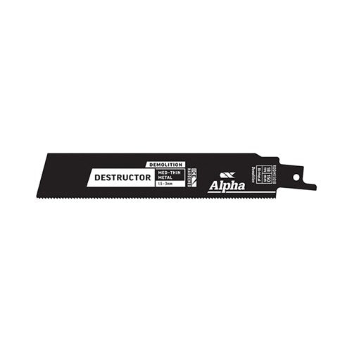 Alpha Destructor Metal Demolition Reciprocating Saw Blades