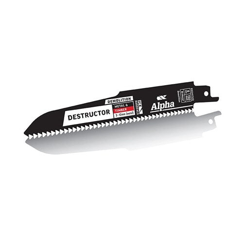Alpha Destructor Metal Demolition Reciprocating Saw Blades