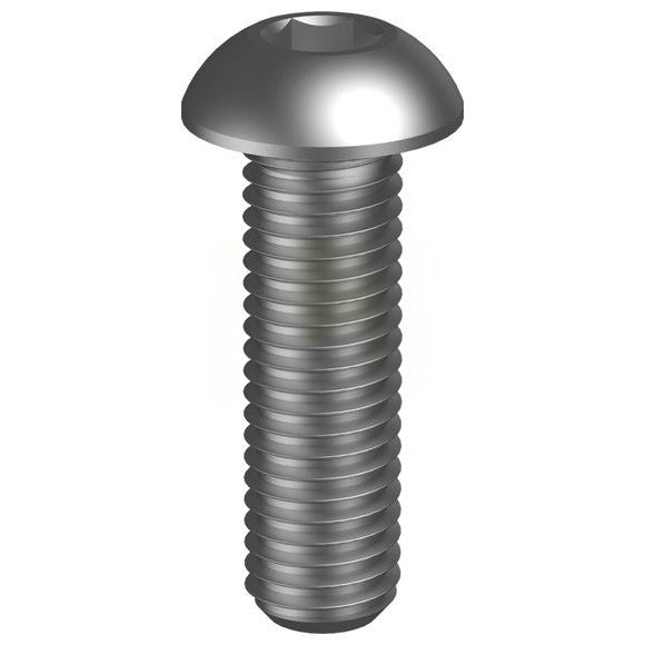 Button Head Socket Screw Zinc Plated - Metric