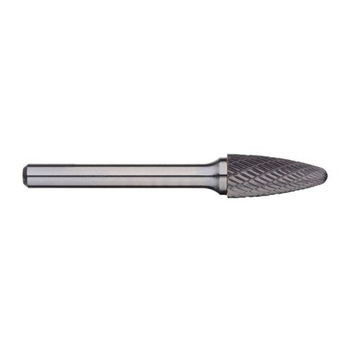 Tree Radius Nose Double Cut Rotary Burr