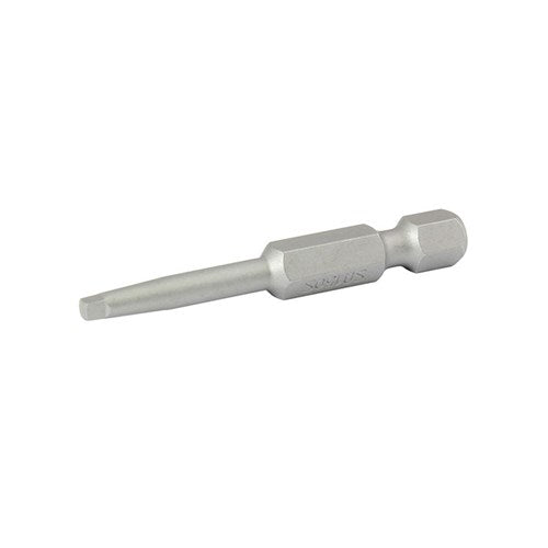 Single Ended Square Hex Drive Screwdriver Bit 1/4"