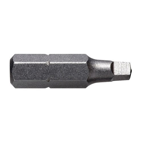 Single Ended Square Hex Drive Screwdriver Bit 1/4"