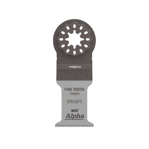 Alpha Starlock Fine Tooth Timber Multi-Tool Blade