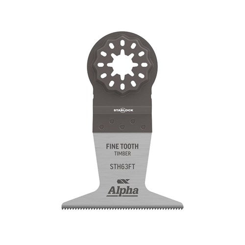 Alpha Starlock Fine Tooth Timber Multi-Tool Blade