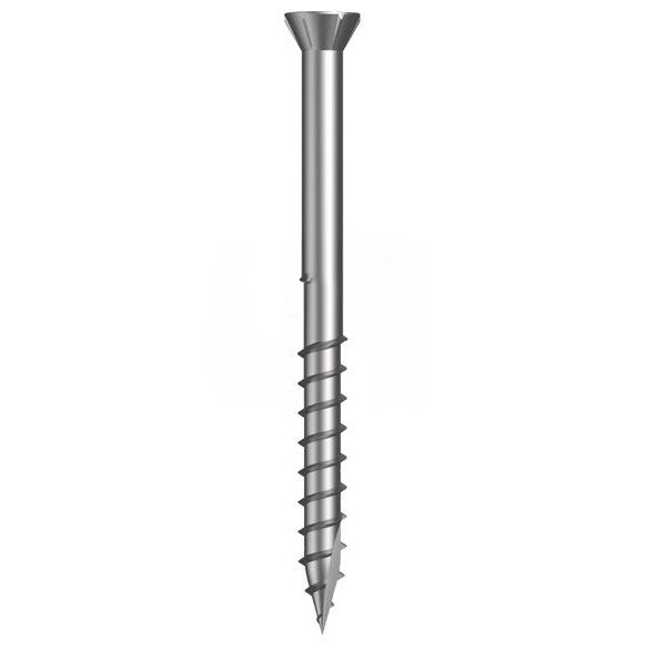 Timber Decking Screw Countersunk Trim Head Type 17 Square Drive Stainless Steel 304 - Imperial