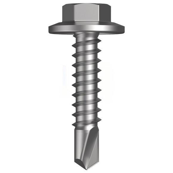 Hex Head Self Drilling Screw Bare Cl4 Color Match Night Sky - Imperial