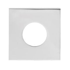 Lockwood Velocity Series Large Rose Square Passage Trim Pair