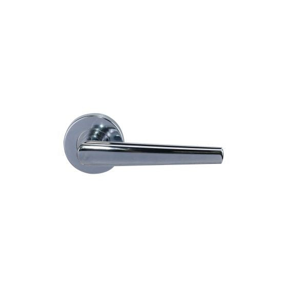 Lockwood Velocity Series 55mm Round Passage Lever Set Display Pack