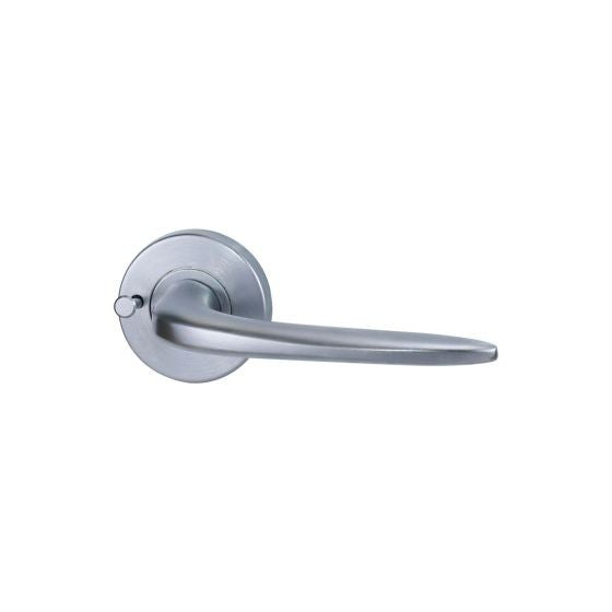 Lockwood Velocity Series 55mm Round Privacy Lever Set Display Pack
