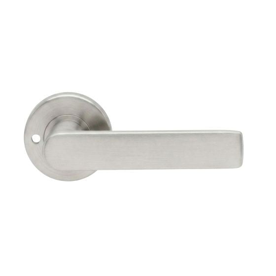 Lockwood Velocity Series 55mm Round Privacy Lever Set Display Pack