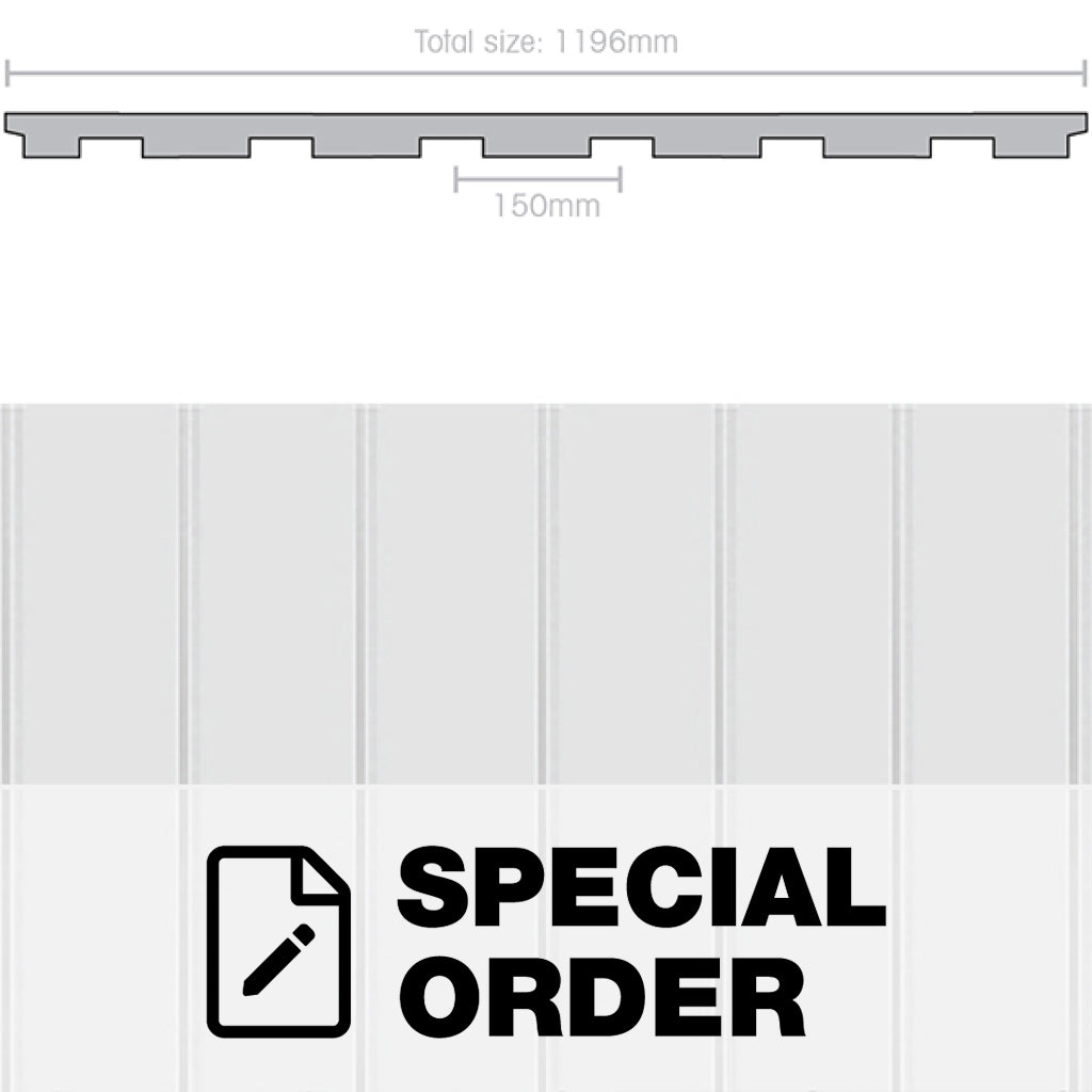 WEATHERTEX WEATHERGROOVE SMOOTH 150 - 1196 X 3660MM