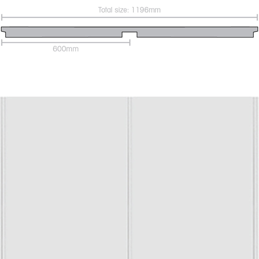 Weathertex Weathergroove Smooth 600 - 1196 X 3660mm