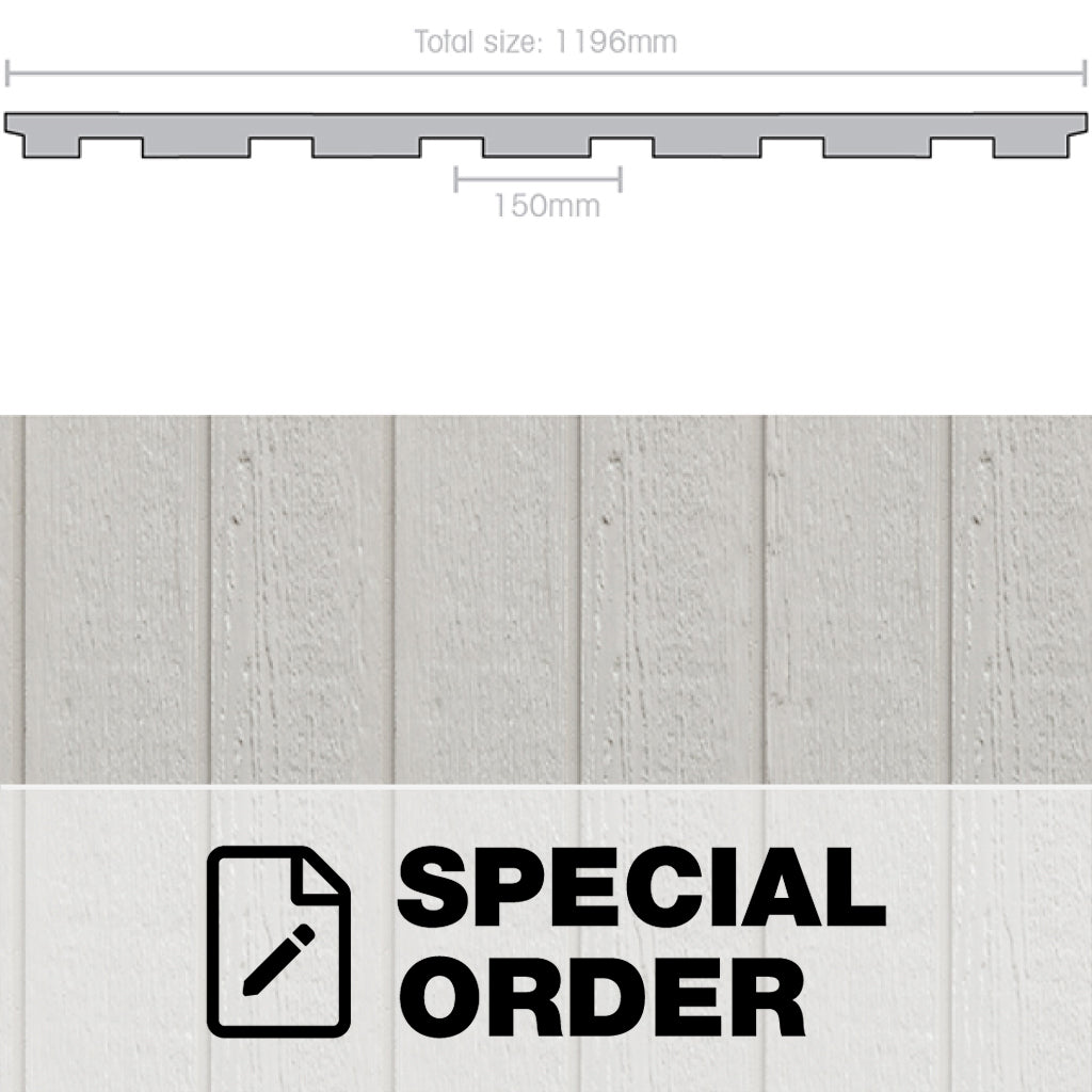 WEATHERTEX WEATHERGROOVE WOODSMAN 150 - 1196 X 2745MM