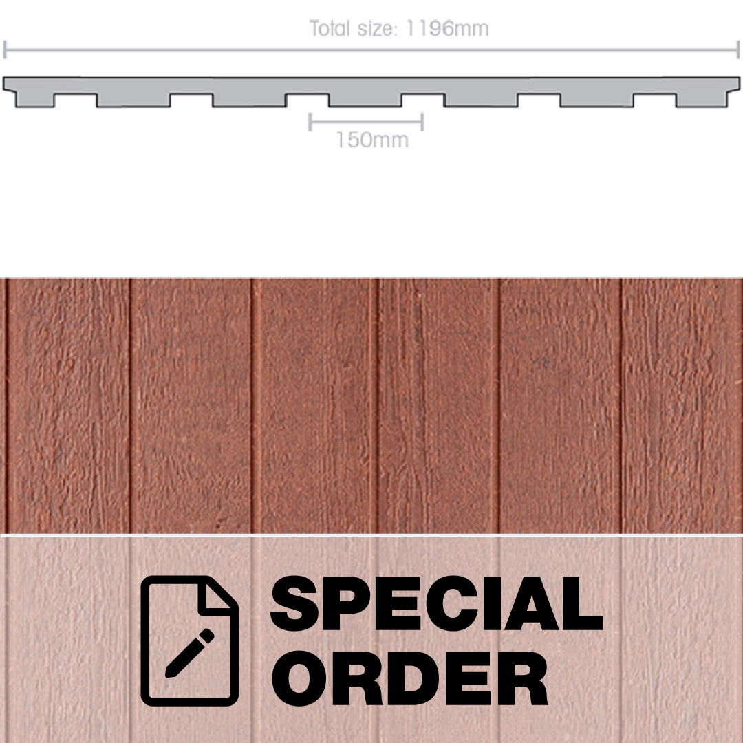WEATHERTEX WEATHERGROOVE NATURAL 300 - 1196 X 3660MM