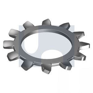 External Tooth Lock Washer Zinc Plated - Imperial