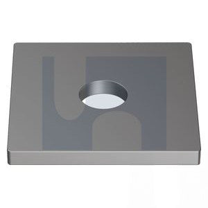 Square Washer Zinc Plated - Metric