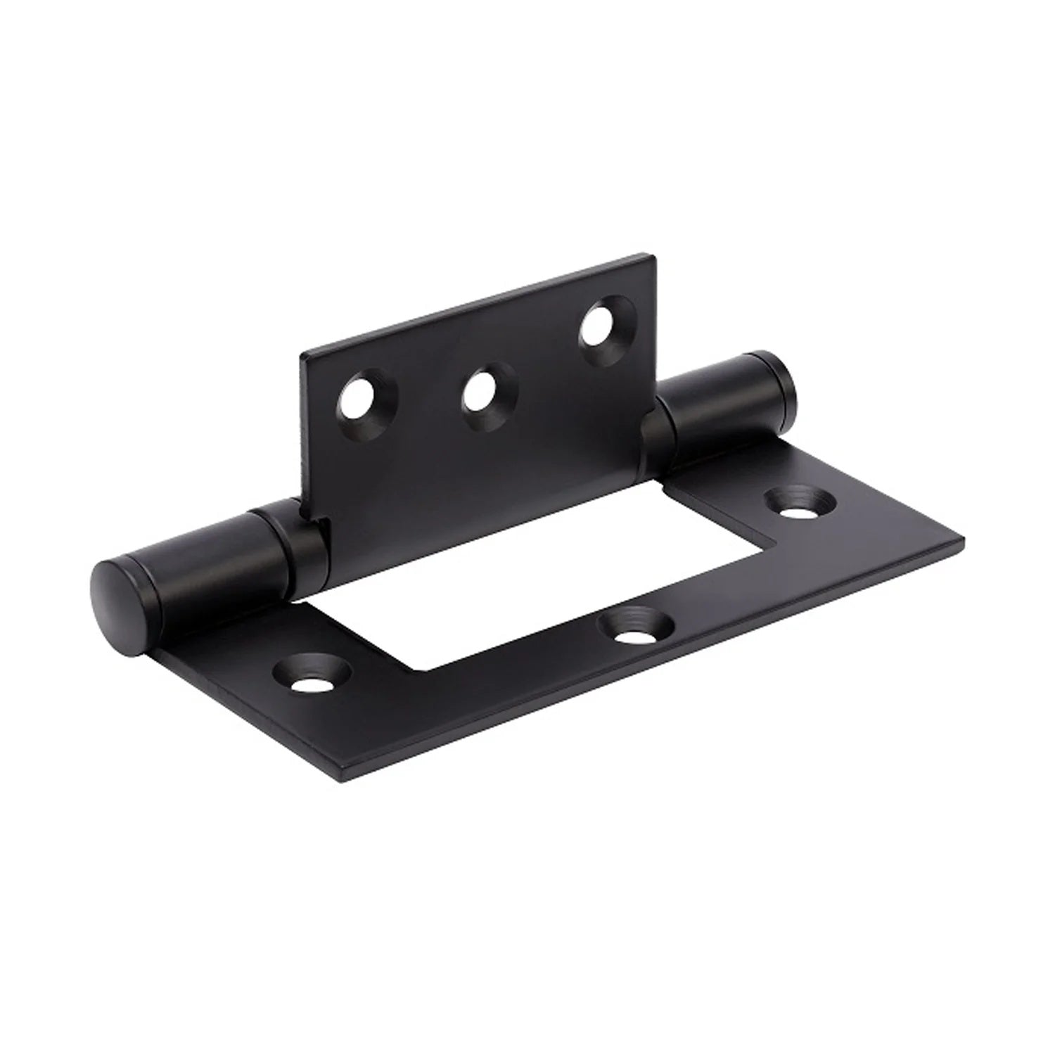 Zanda 5908 Fast Fix Bearing Hinge 100x70x2.5mm (Timber) Matt Black