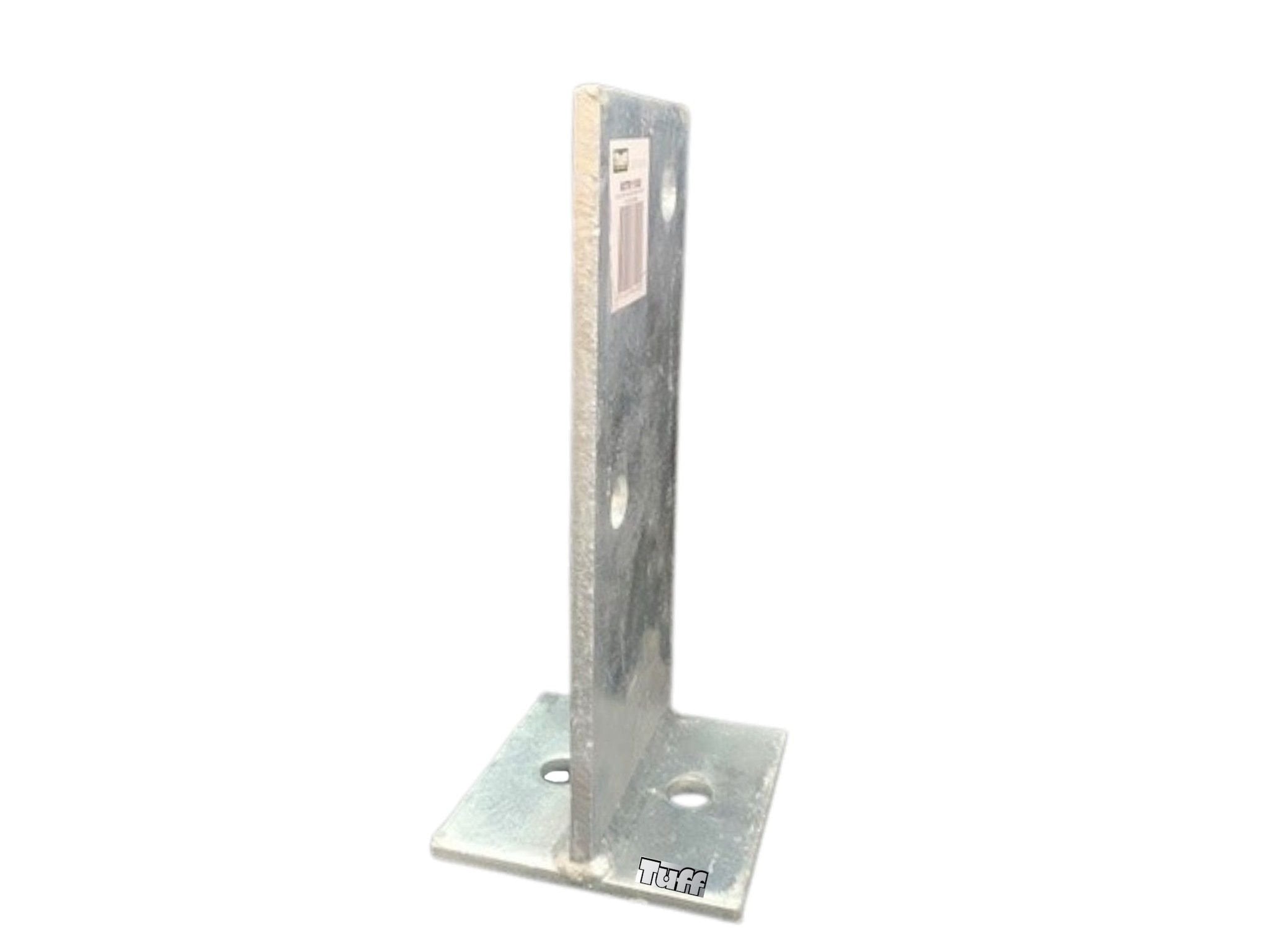 Post Anchor T-Blade Bolt Down Galvanised
