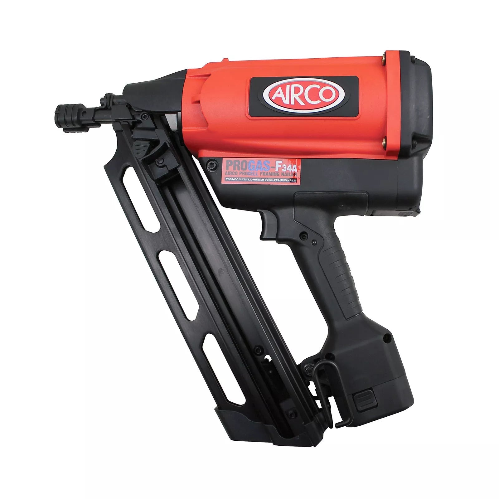 Airco Framing Nailer 50-90mm 34&Deg; Progas F34a