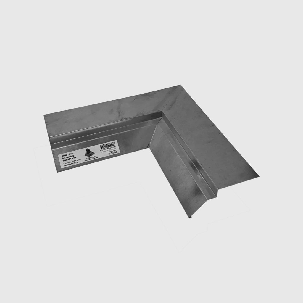 EZICORNER ANT CAPPING BRIBIE INTERNAL CORNER GALV 75MM