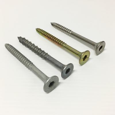 Batten Screw Type 17 Bugle Head Hex Drive Zinc