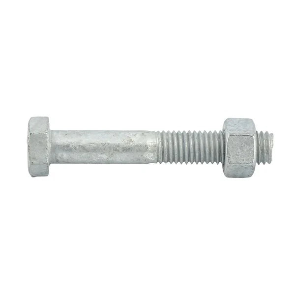 Bolt And Nut Hex Head Cl4.6 Galv