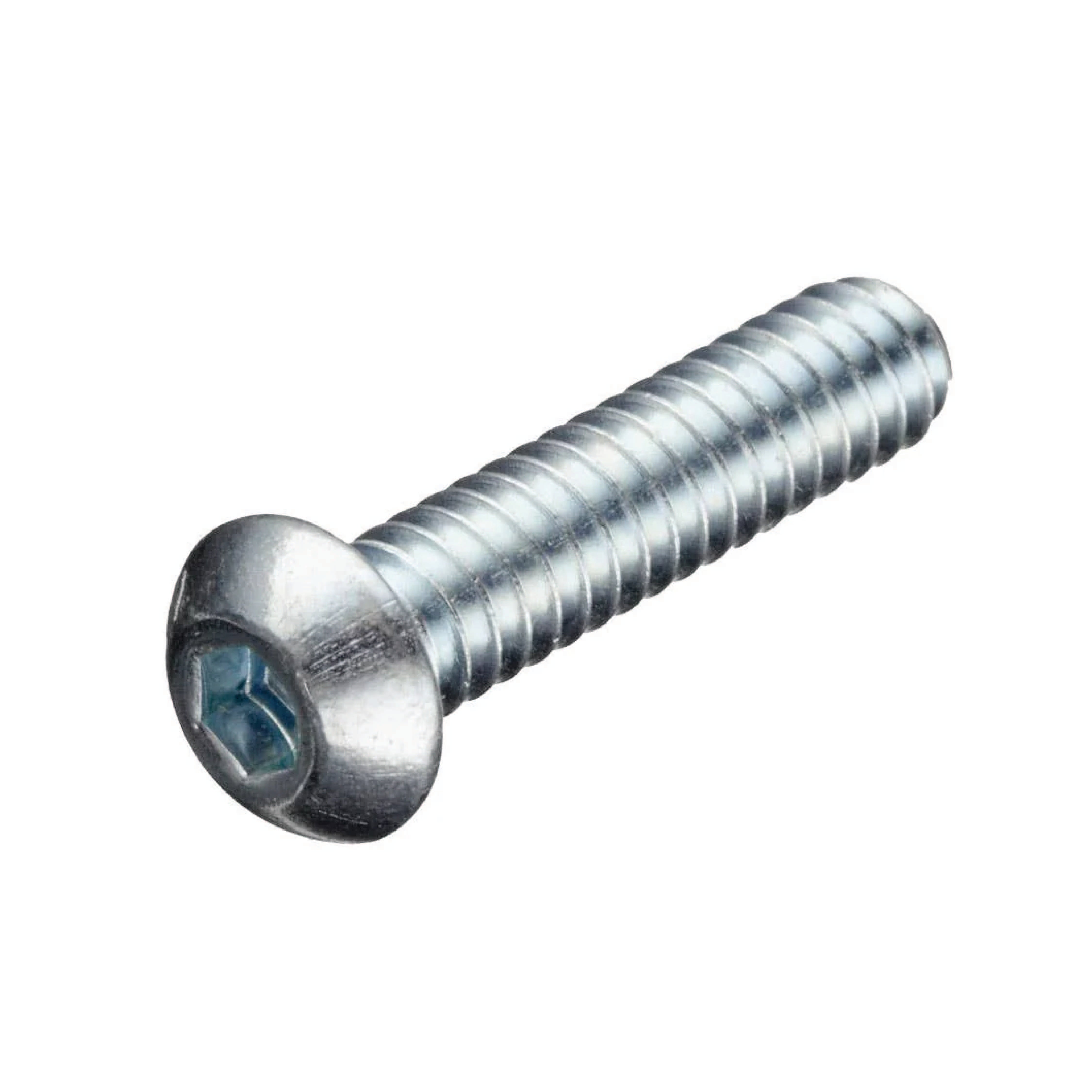 Button Head Socket Screw Zinc