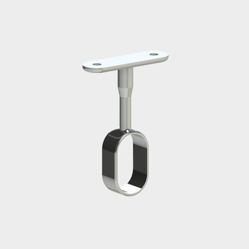 TUBING CENTRE PILLAR SUPPORT CHROME 15 X 30MM