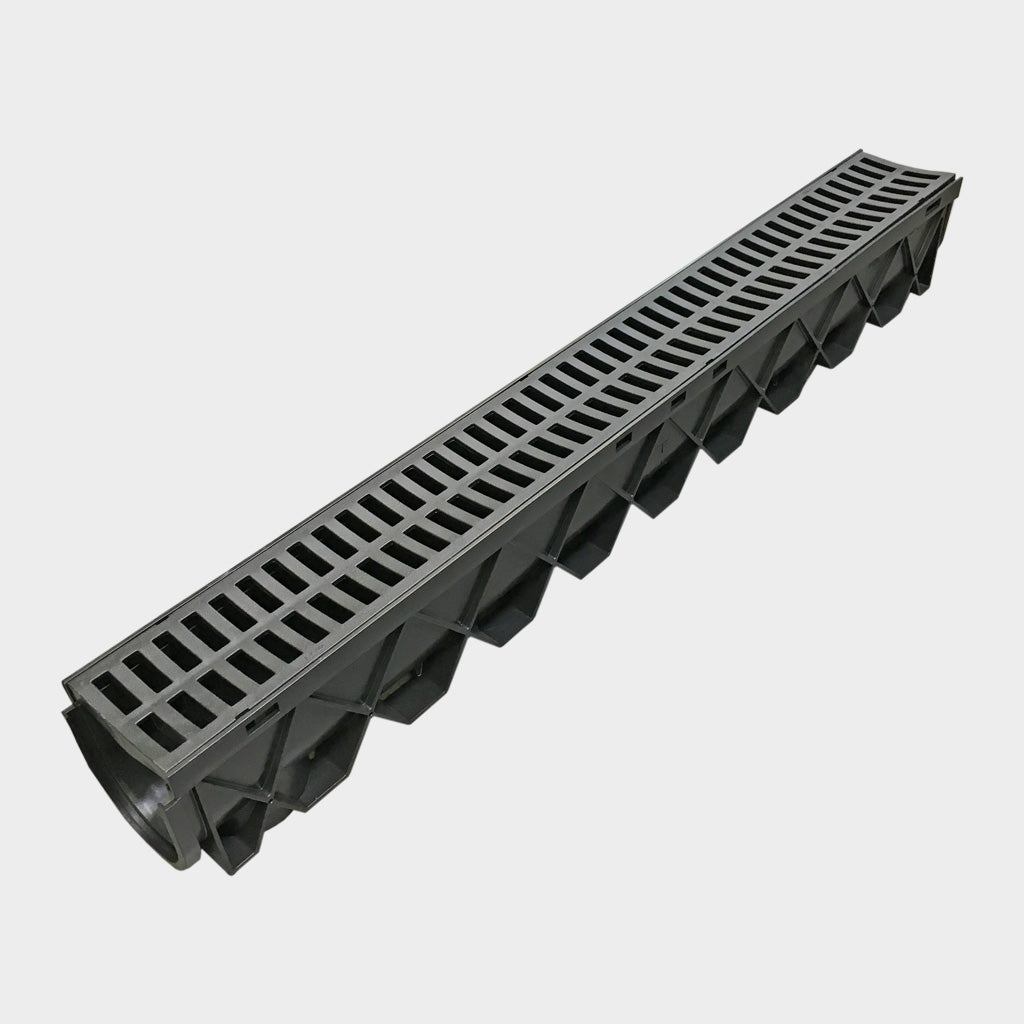 STORM DRAIN WITH PLASTIC GRATE 100 X 100MM