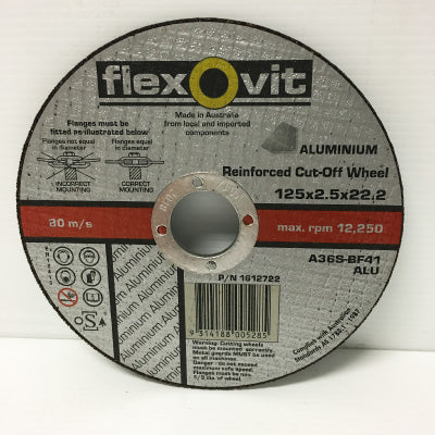 Flexovit Cut Off Disc For Aluminium