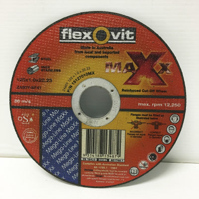 Flexovit Maxx Cut Off Disc For Mild & Stainless Steel