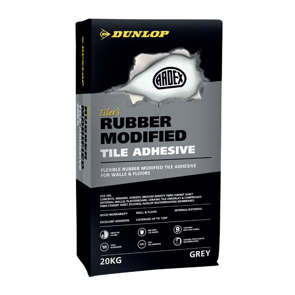 Dunlop Tilers Rubber Modified 20kg