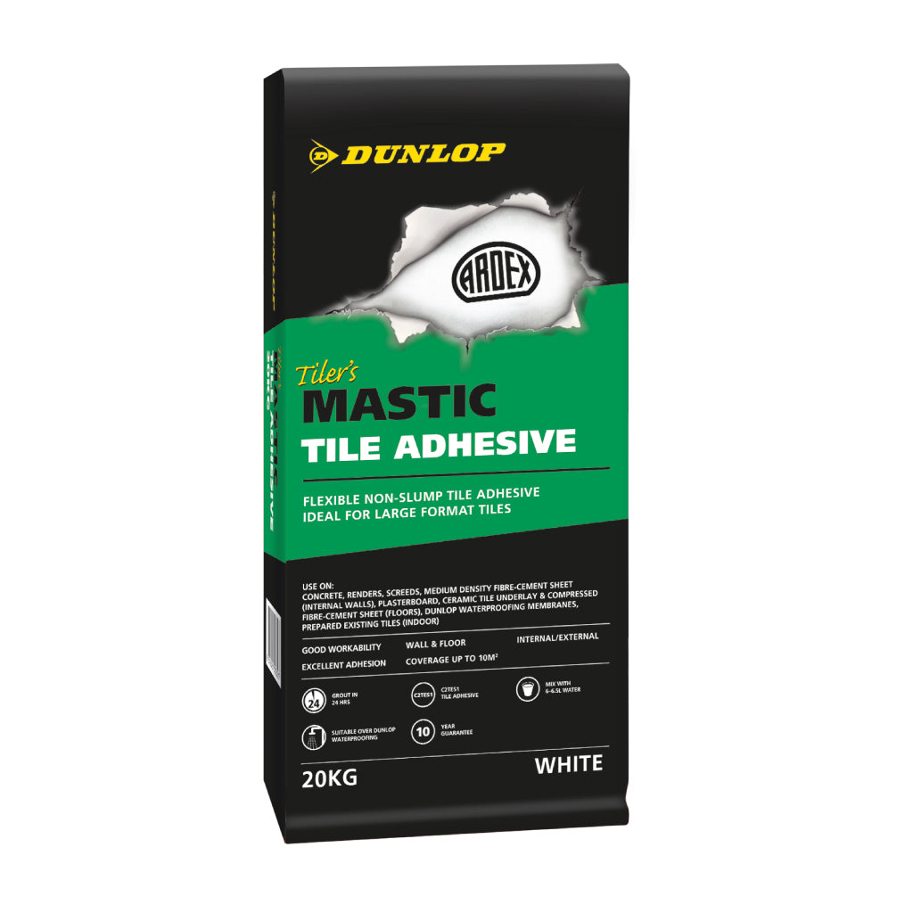 Dunlop Tilers Mastic 20kg