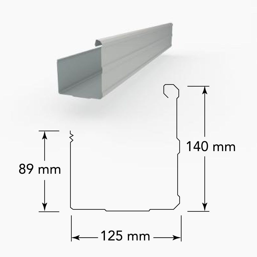 Lysaght Emline Gutter