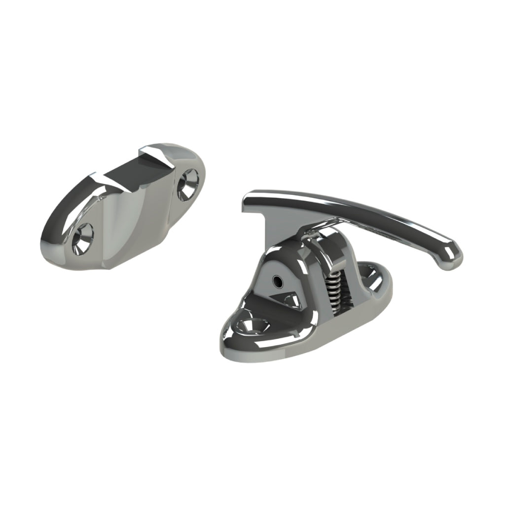 WINDOW CATCH MINI SPUR CHROME