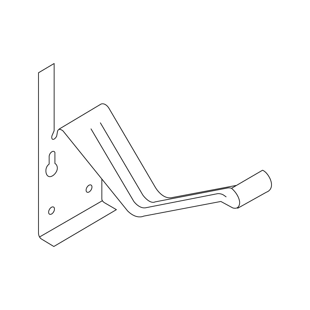 Lysaght Quad Gutter Concealed Bracket Zincalume