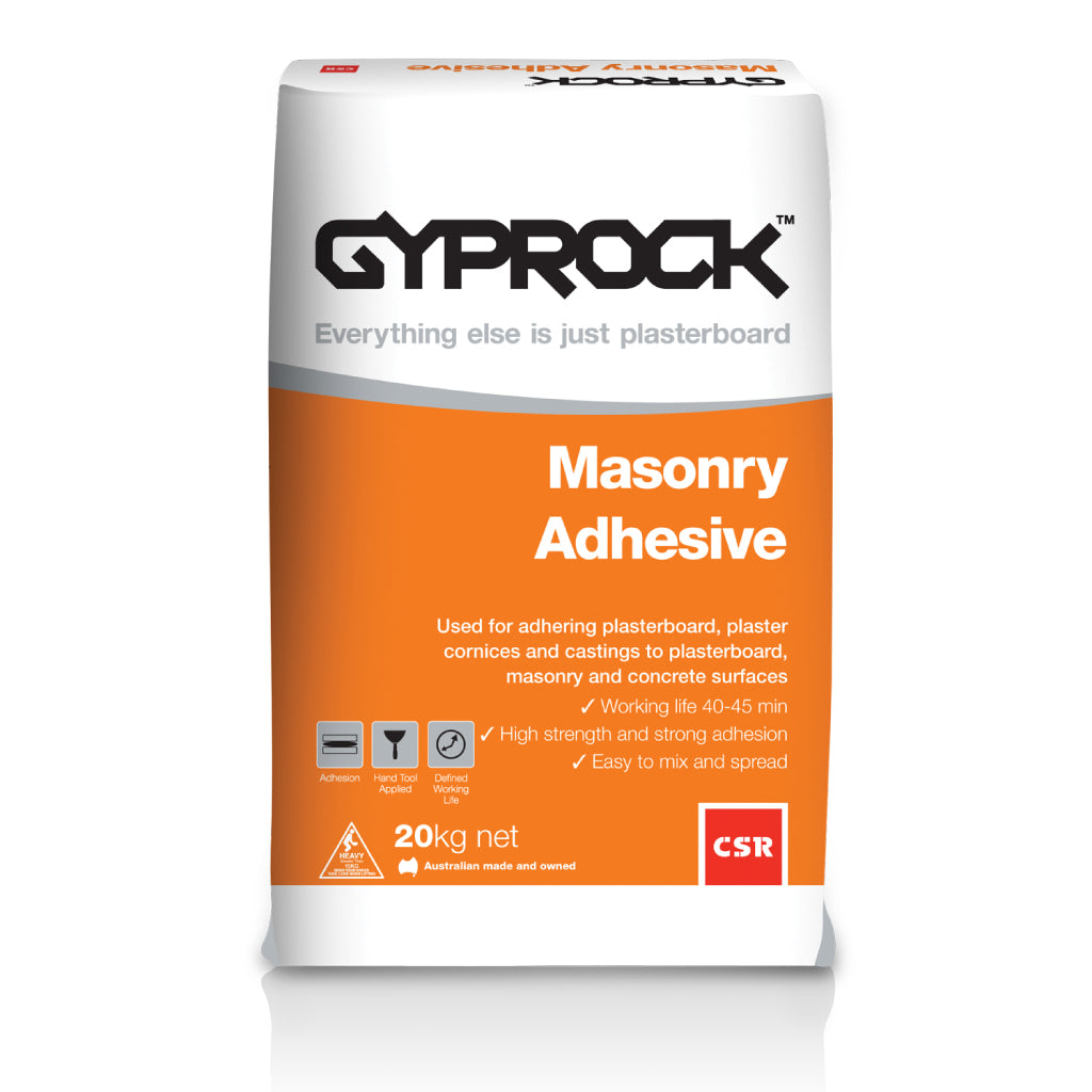 GYPROCK MASONRY ADHESIVE 20KG