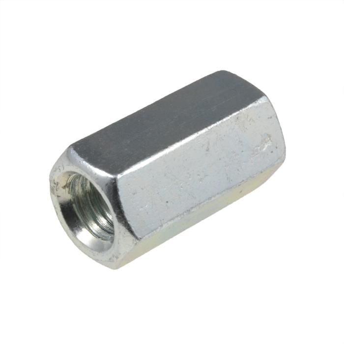 Hex Coupler Nut Zinc - Metric