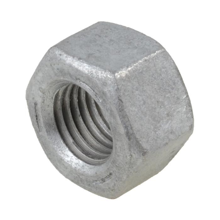 Hex Nut Galvanised Cl8 - Metric