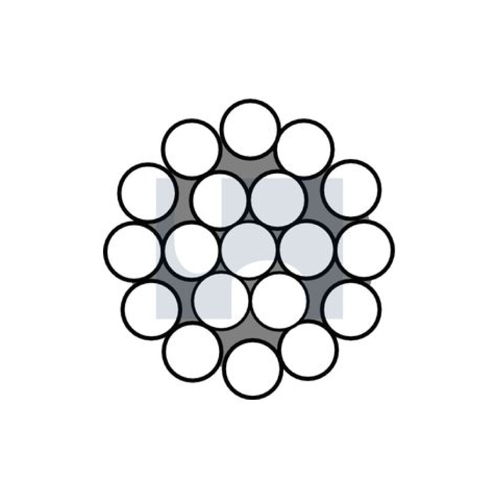 Wire Rope 1/8 X 1 X 19mm