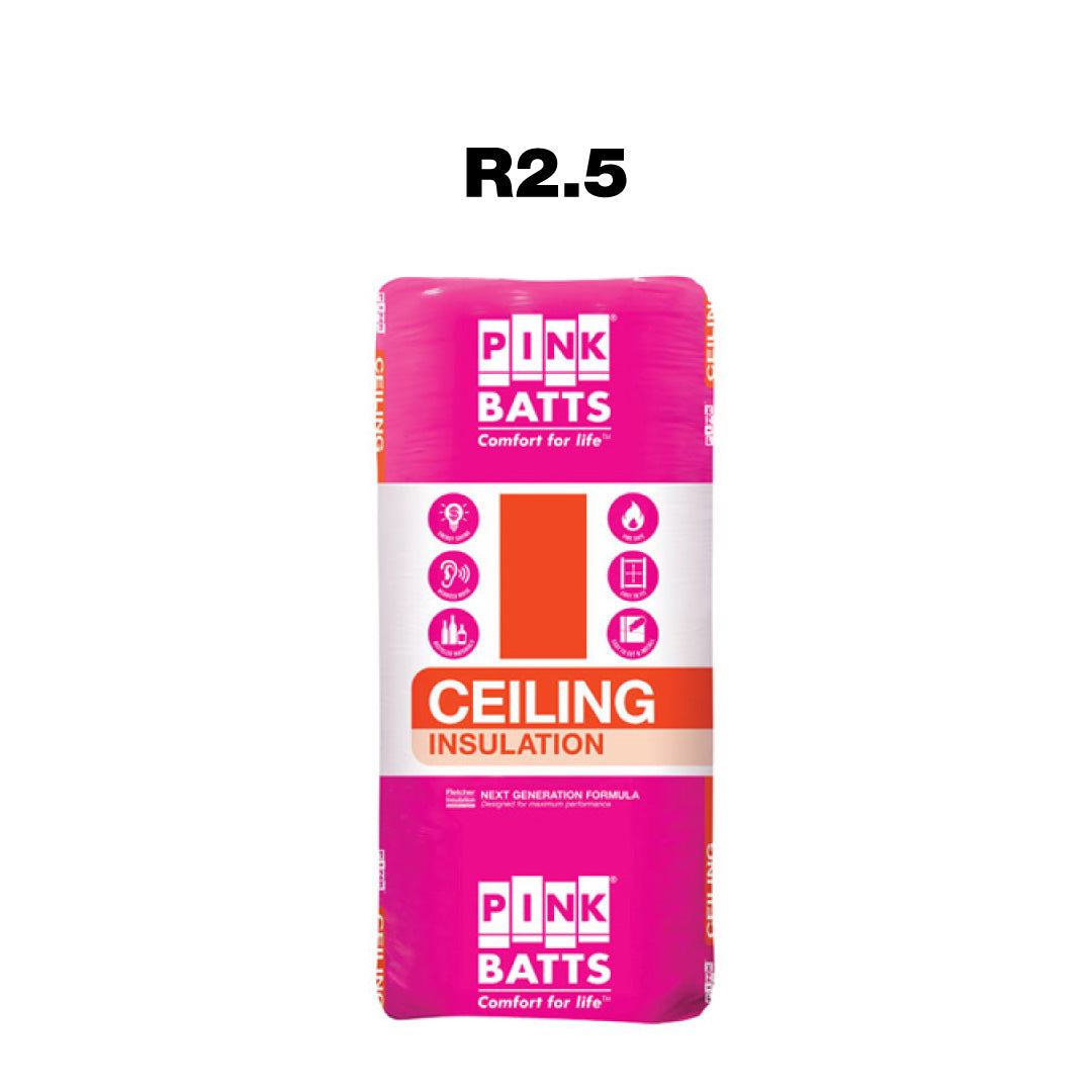 Pink Batts Ceiling Insulation R2.5